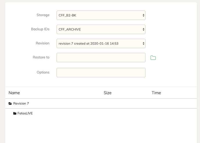 duplicacy init sftp example